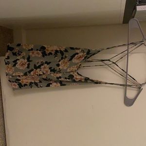 American eagle flower button flower cami.